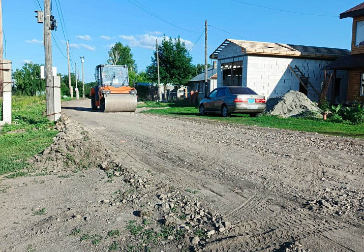В п.Березовка приступили к работам по реализации проекта поддержки местных инициатив