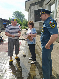 В Барнауле продолжаются рейды по соблюдению мер пожарной безопасности