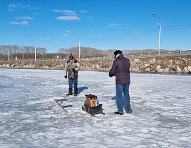В Барнауле продолжаются профилактические рейды по безопасному использованию газа в быту и поведению на льду