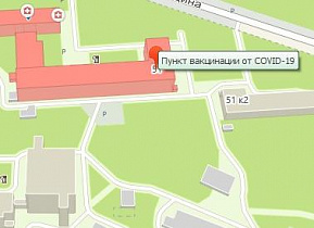 В системе «2ГИС» отмечено 90 пунктов вакцинации против коронавируса, расположенных в Алтайском крае