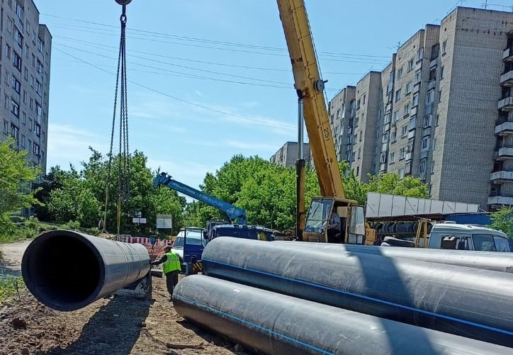 В Барнауле продолжают модернизацию канализационного коллектора №15