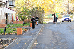 В Барнауле идет приемка дворовых территорий, отремонтированных по нацпроекту