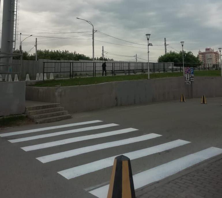 В Барнауле организовали подход к пятипролётному путепроводу на Ленина