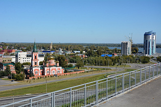 В Барнауле с высоты террас Нагорного парка проведут экскурсию об истории города