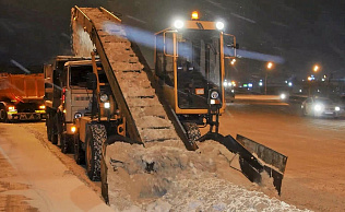 В ночь на 9 ноября на дорогах будет работать 86 единиц снегоуборочной техники