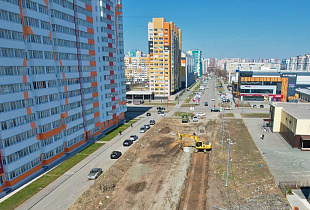 В Барнауле приступили к строительству дороги по улице Сиреневой в рамках дорожного нацпроекта