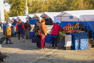 Продовольственная ярмарка проходит сегодня в Барнауле 