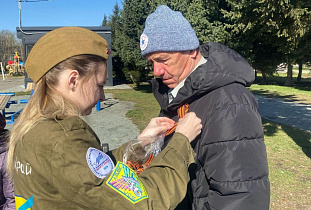 В Барнауле дан старт Всероссийской акции «Георгиевская ленточка»