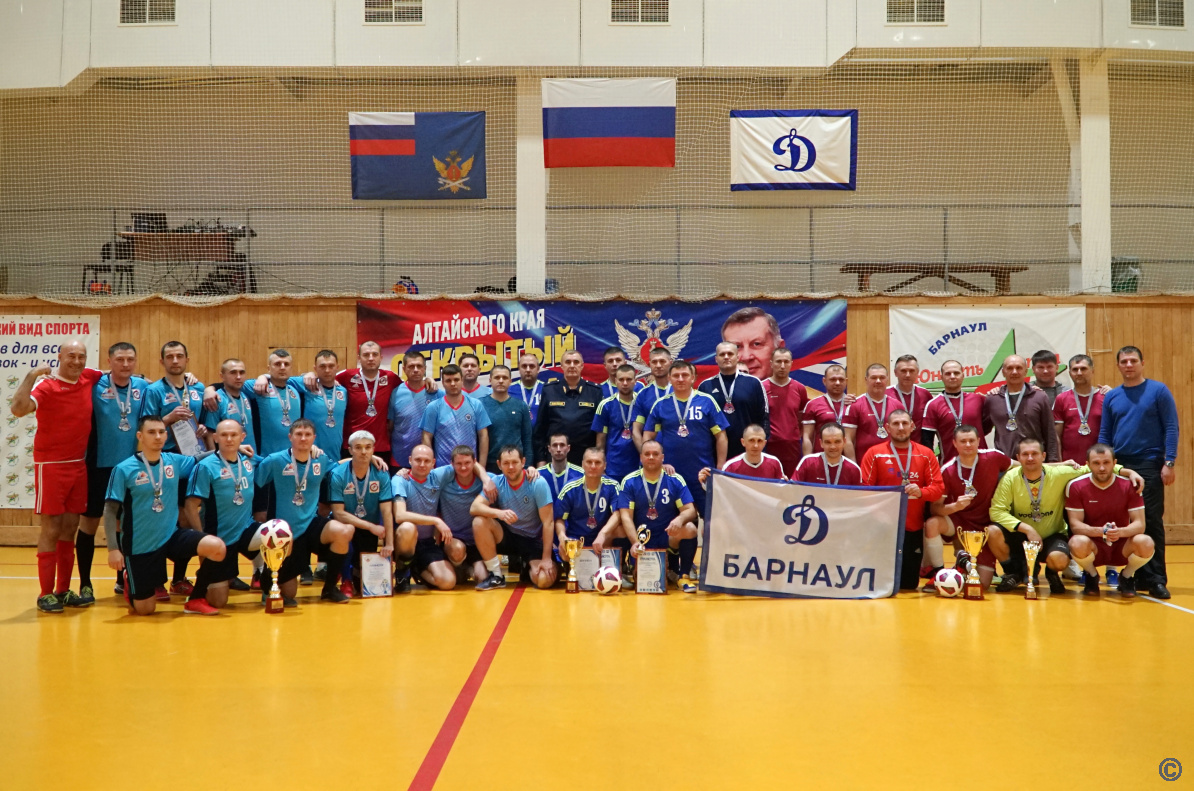 Футбольный турнир среди команд силовых структур прошел в Барнауле