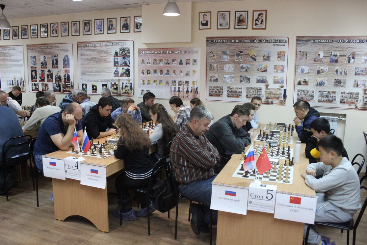 Cборная Алтайского края дебютировала на чемпионате России по шахматам 