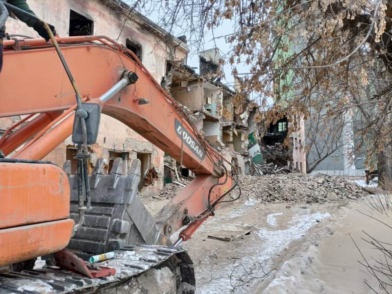 В Октябрьском районе передают расселённые дома на снос 