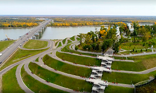 Барнаул современный: Нагорный парк