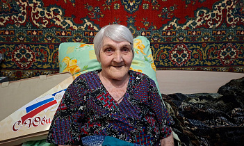 Труженице тыла из Барнаула Елене Николаевне Сабылиной исполнилось 95 лет 