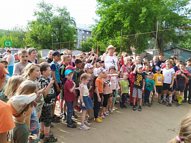 Накануне Дня защиты детей в районах Барнаула проходят праздничные мероприятия