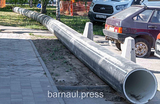 В Барнауле приступили к строительству дополнительной системы водоотведения на улице Попова 
