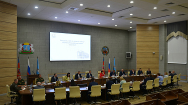 В администрации Барнаула прошло заседание штаба по оказанию помощи семьям мобилизованных граждан