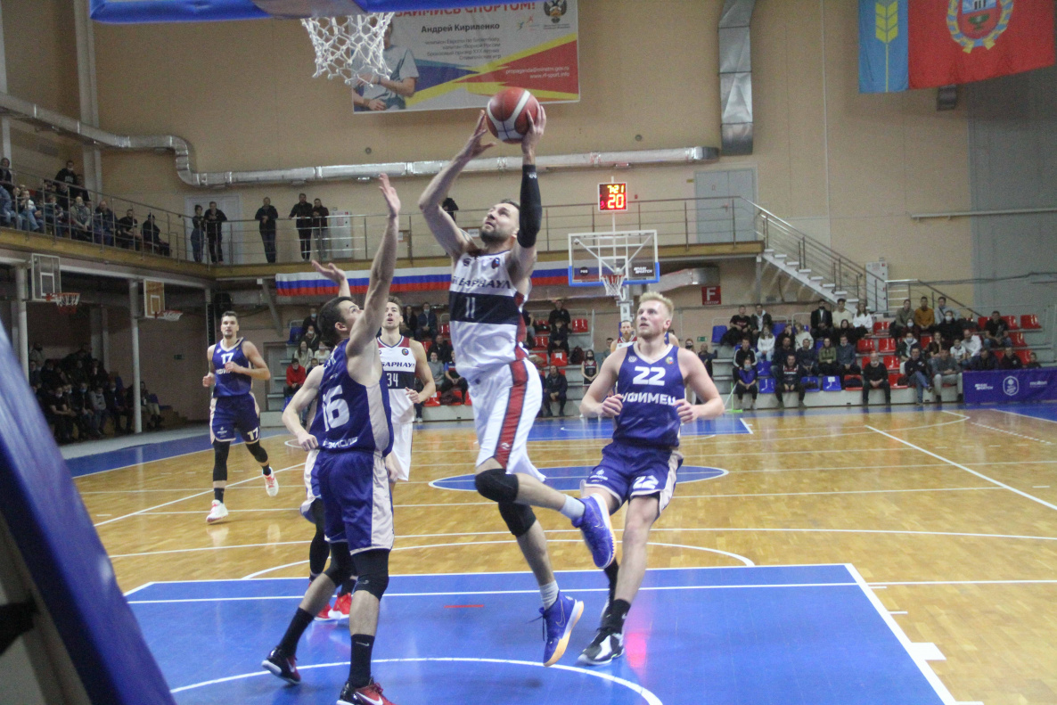 Баскетбольный клуб «Барнаул» проведет дома матч Кубка России