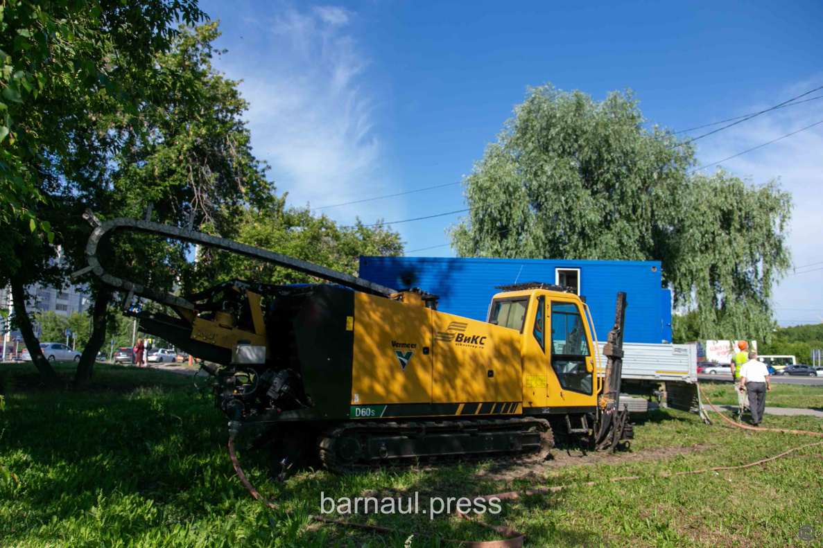 В Барнауле приступили к строительству дополнительной системы водоотведения  на улице Попова БАРНАУЛ :: Официальный сайт города