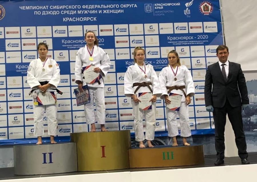 Воспитанница школы «Олимпия» Дарья Храмойкина выиграла чемпионат СФО по дзюдо