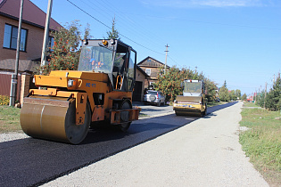 В Барнауле продолжают ремонт дорог частного сектора