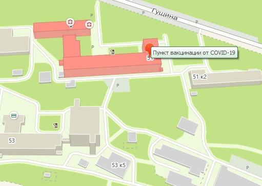 В системе «2ГИС» отмечено 90 пунктов вакцинации против коронавируса, расположенных в Алтайском крае