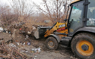 В Барнауле уберут две свалки мусора на улице Попова