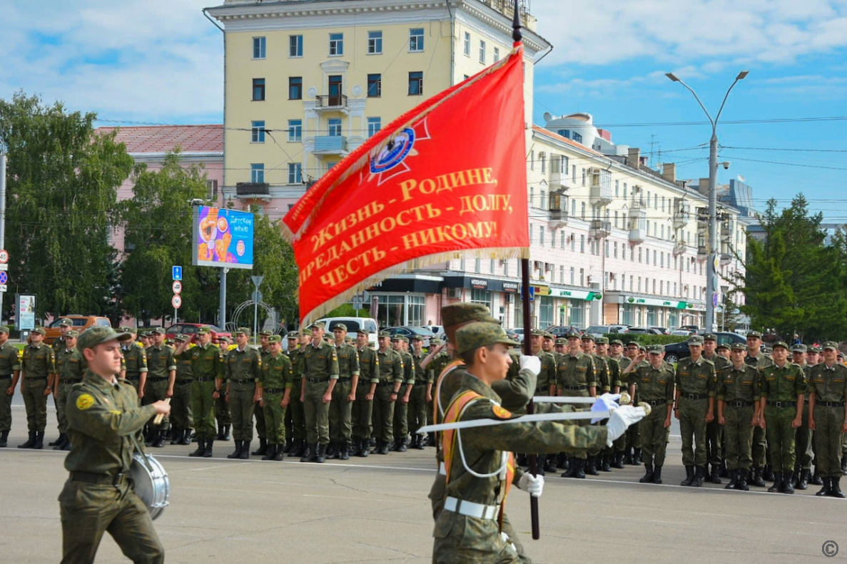 В Барнауле завершают обучение студенты военного учебного центра АлтГТУ 