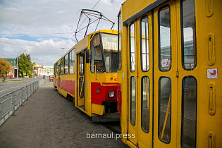 В Барнауле временно изменено движение трамваев №3