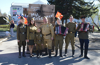 Как прошли праздничные мероприятия, посвященные Дню Победы, в районах города Барнаула