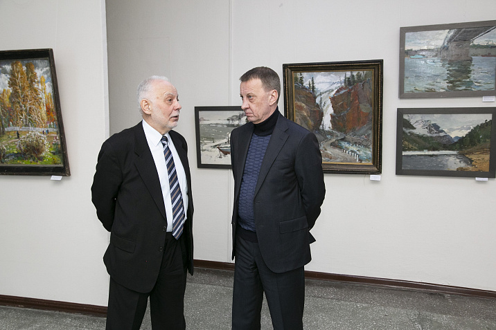 В Барнауле работает выставка, посвященная 100-летию художника  Михаила Яковлевича Будкеева 