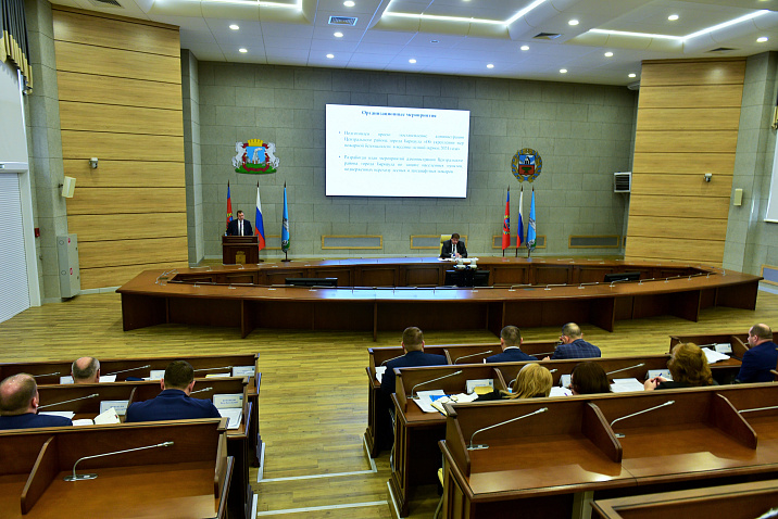 В администрации Барнаула обсудили вопросы обеспечения пожарной безопасности в 2024 году