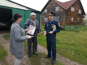 Очередной рейд по профилактике пожаров и безопасности на водных объектах прошёл в Барнауле